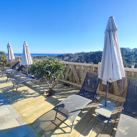 Apartment Cote Et - Standing Dans Avec Piscine Et Vue Taglio-Isolaccio