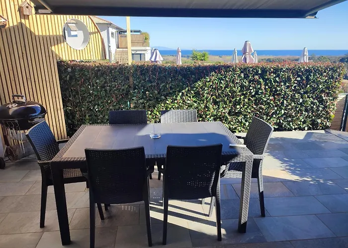 Appartement Cote Et - Standing Dans Avec Piscine Et Vue